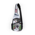 Roaring Lynx Chest Bag — Cat Face Sling Pack