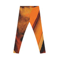 Abstract Orange Sunset Leggings