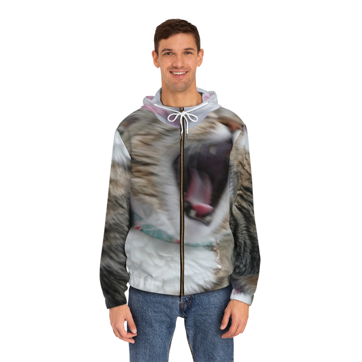 the zena mens zipup hoodie