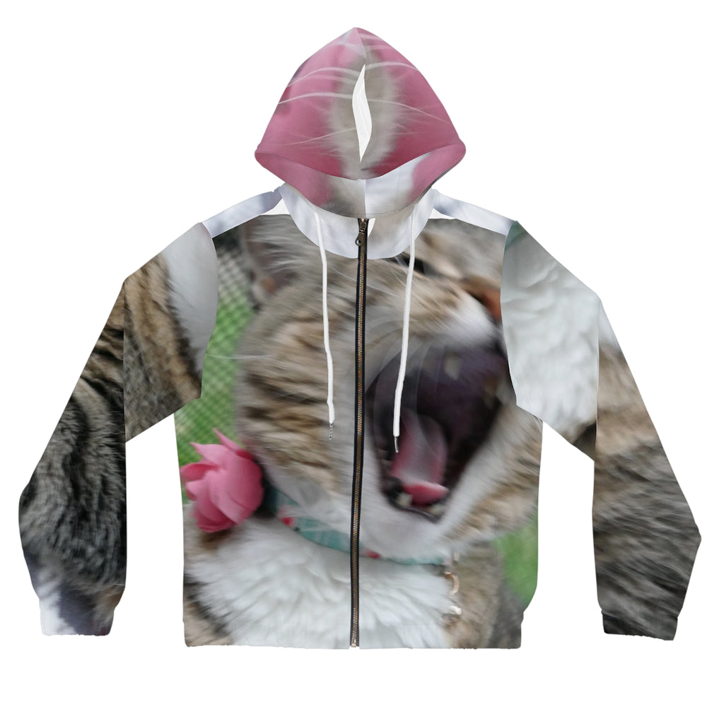 the zena women's zipup hoodie